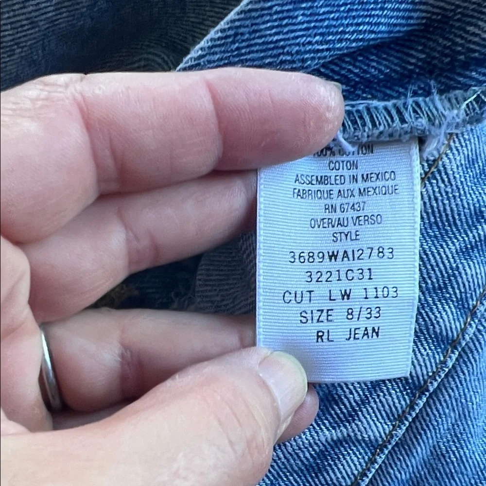 Ralph Lauren Classic Denim Jeans - Picture 3 of 7